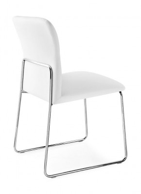Стул FRIDA CB/1806-SK  MT.P77 CHROMED/  SKUBA S92 OPTIC WHITE в Кировграде - kirovgrad.mebel24.online | фото 2