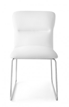 Стул FRIDA CB/1806-SK  MT.P77 CHROMED/  SKUBA S92 OPTIC WHITE в Кировграде - kirovgrad.mebel24.online | фото 3