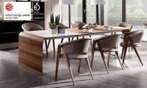 Стул SPIRIT1 / S1 SAGP38 / Nuss geolt UG / Leder LM stone в Кировграде - kirovgrad.mebel24.online | фото