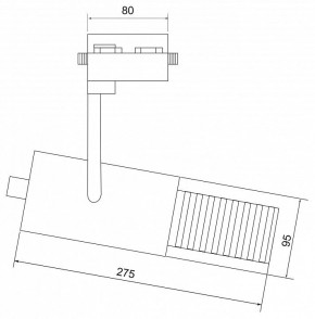 Светильник на штанге Elektrostandard Forema a060612 в Кировграде - kirovgrad.mebel24.online | фото 3