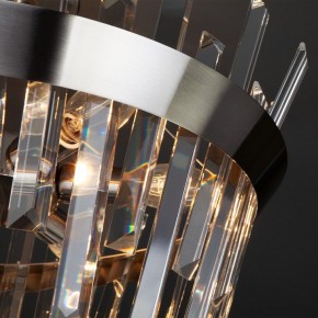 Светильник на штанге TK Lighting Steccato 10111/5 сатин-никель/прозрачный хрусталь Strotskis в Кировграде - kirovgrad.mebel24.online | фото 4