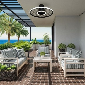 Светильник с вентилятором Mantra Soho 8721 в Кировграде - kirovgrad.mebel24.online | фото 2