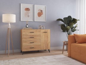 СВЕТЛАНА LOFT Комод-тумба  (дуб золотой) в Кировграде - kirovgrad.mebel24.online | фото 3