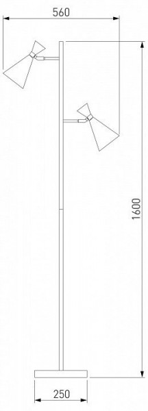 Торшер Bogate-s Glustin 01109/2 в Кировграде - kirovgrad.mebel24.online | фото 3