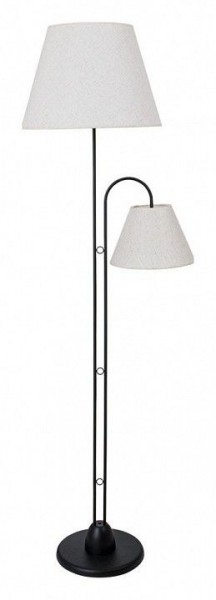Торшер с подсветкой Arte Lamp Alea A5068PN-2BK в Кировграде - kirovgrad.mebel24.online | фото