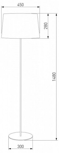 Торшер TK Lighting Maja 2920 Maja Black в Кировграде - kirovgrad.mebel24.online | фото 2