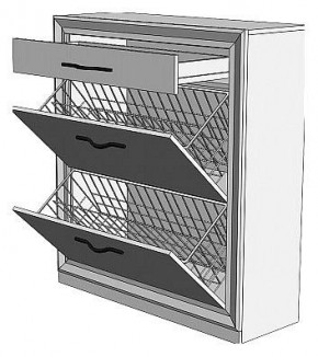 Тумба для обуви Нобиле ОБВ-90 в Кировграде - kirovgrad.mebel24.online | фото 3