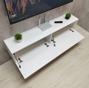 Тумба подвесная под ТВ LINES MTV1-MA 750 Белый глянец (Белый-M 10.1.1) в Кировграде - kirovgrad.mebel24.online | фото 11