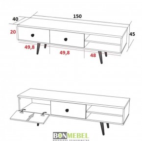 Тумба TV - 1 Art design в Кировграде - kirovgrad.mebel24.online | фото 5