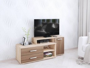 Тумба ТВ Парус-3 дуб сонома/ясень шимо в Кировграде - kirovgrad.mebel24.online | фото