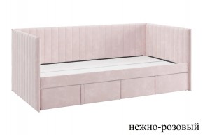 ТВИКС Кровать (софа) с ящиками 900 (нежно-розовый) в Кировграде - kirovgrad.mebel24.online | фото