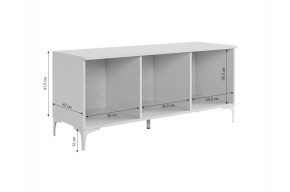 ЗЕФИР Гостиная К2 (белое дерево/черный муар) в Кировграде - kirovgrad.mebel24.online | фото 5